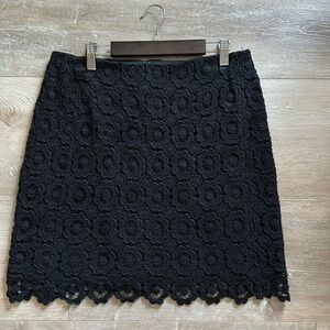 Joe Fresh Lined Lace Skirt all cotton 4